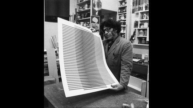 Retrato de Carlos Cruz-Diez 1977