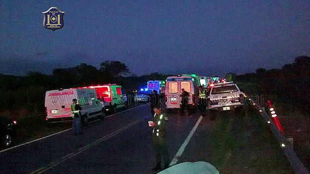 Zona donde ocurrió el accidente