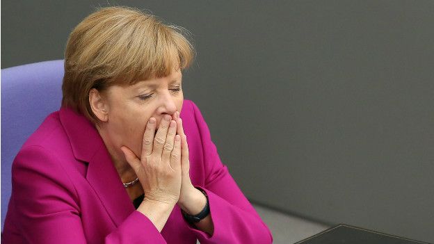 Ángela Merkel, presidenta de Alemania