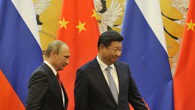 Putin y Xi Jinping