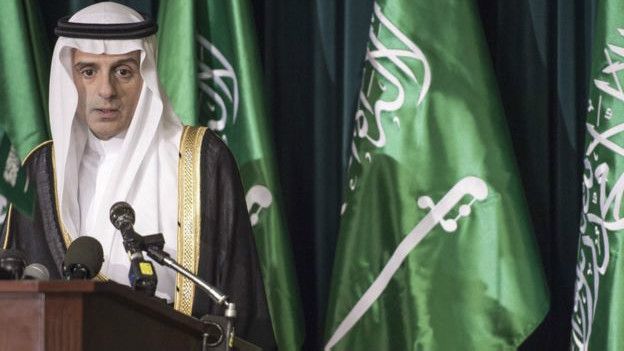 Canciller saudita