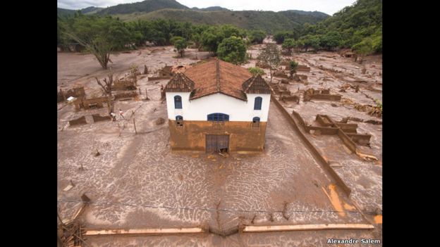 Una iglesia en Paracatu