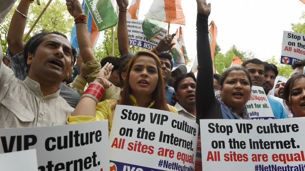 Protesta en India