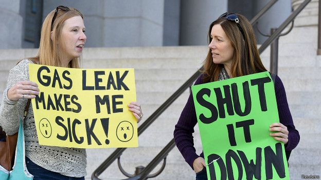 Protestas de residentes de Porter Ranch
