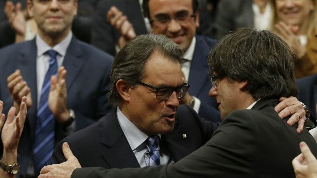 Artur Mas y Carles Puigdemont