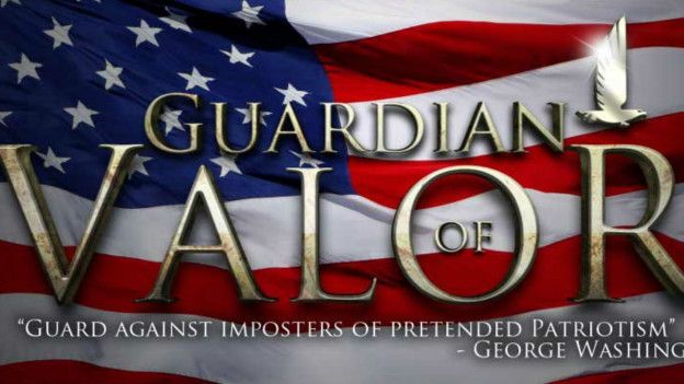Captura de pantalla de la web Guardians of Valor