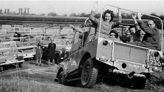 Auto Land Roverf Serie 1
