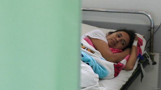 Paciente con Guillain-Barré en San Salvador.
