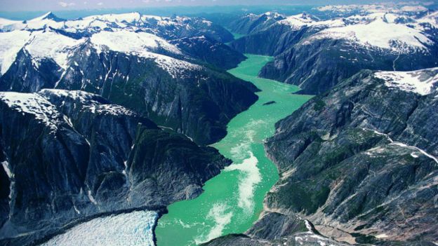 Un paisaje de Alaska