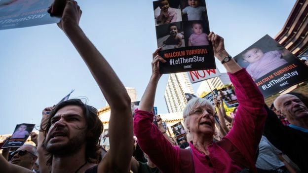 Protesta de LetThemStay