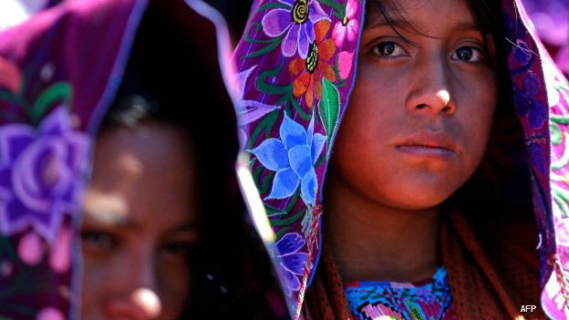 Mujeres indígenas en Chiapas