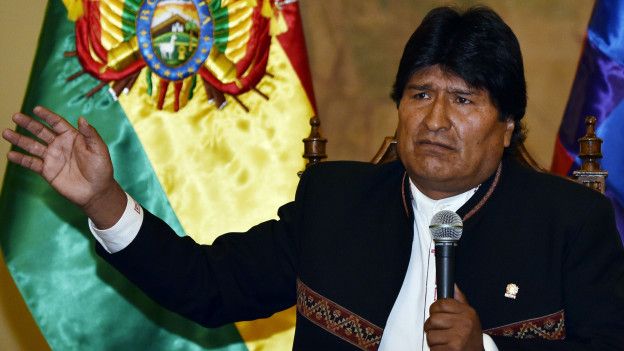 Evo Morales pidió