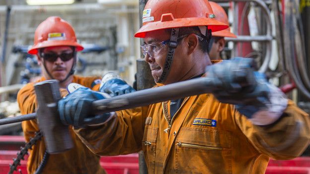Empleados de Pemex