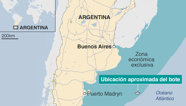 Mapa de Argentina