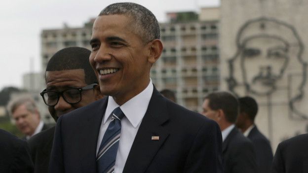 Obama en Cuba
