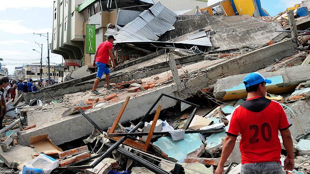 La ciudad de Manta, en la provincia de Manabí, fue una de las zonas más afectadas por el terremoto del pasado abril