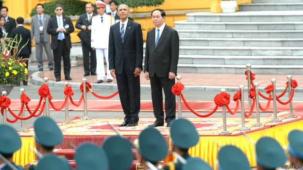 Obama en Hanoi