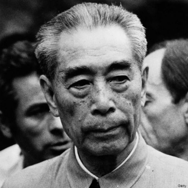 Zhou Enlai, en una foto de 1972