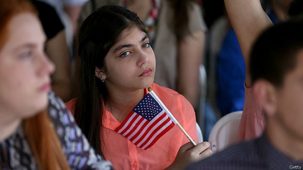 niña inmigrante