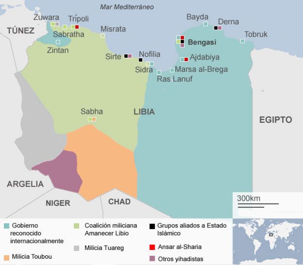5 mapas que muestran la expansión internacional de Estado Islámico