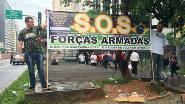 Manifestação dos Revoltados On Line em São Paulo, dia 13 de março de 2015 | Foto: BBC Brasil