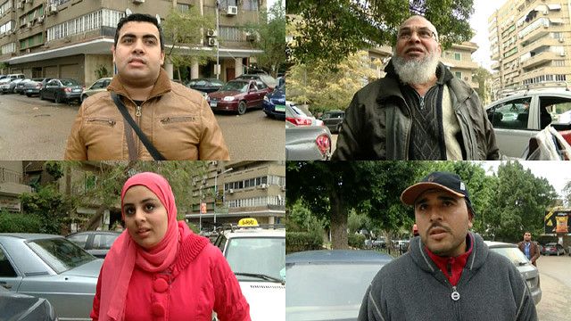 مواطنون مصريون