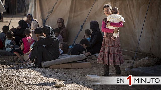 Campo de refugiados sirios