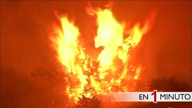 Incendio en Chile