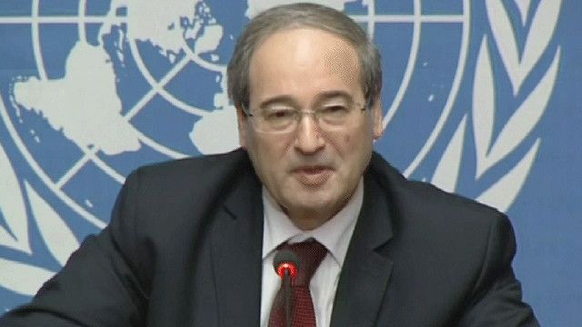 وزير الخارجية السوري فيصل المقداد