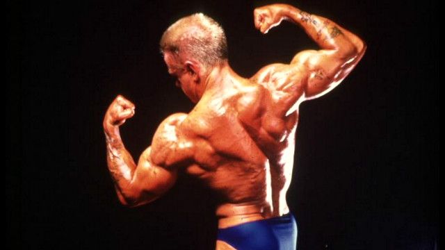A bodybuilder
