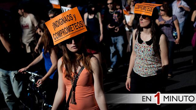 Manifestación contra la corrupción en España