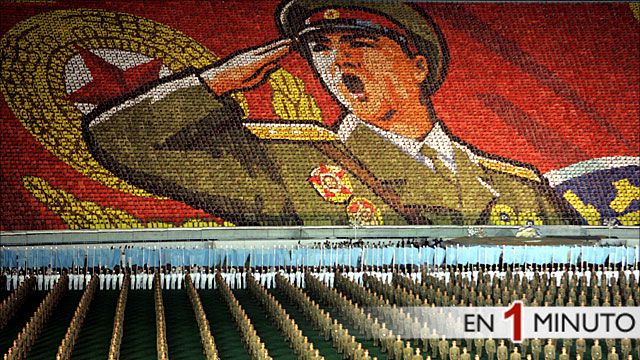 Exhibición militar en Corea del Norte