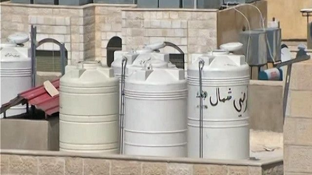 خزانات مياه في الاردن