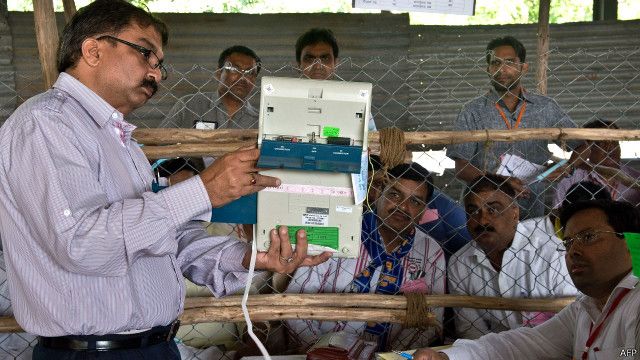 गाजियाबाद में मतगणना