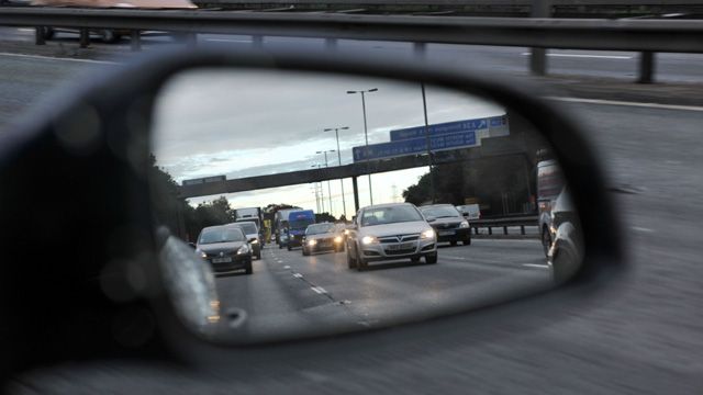 Cars on the road