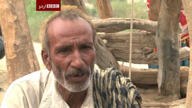 "ہمارے پاس اس پانی کو استعمال کرنے کے علاوہ کوئ چارہ نہی"- تھرپارکر کے رہائشی