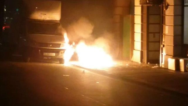 倫敦人行道爆炸