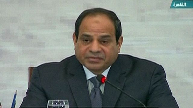 الرئيس المصري عبد الفتاح السيسي