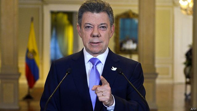 Colombia: Santos reafirma que no reanudará negociaciones con las FARC hasta que se libere a los secuestrados