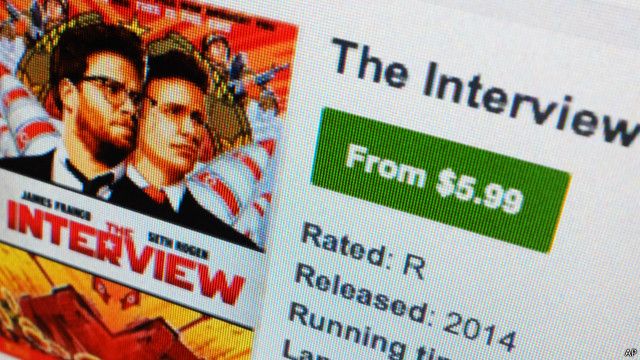 بدء عرض فيلم المقابلة في الولايات المتحدة Bbc News Arabic