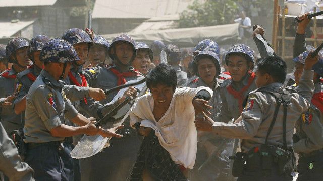 Students crackdown