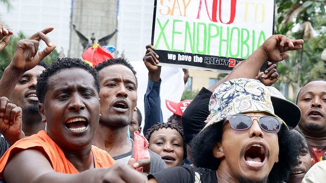 South Africa xenophobia