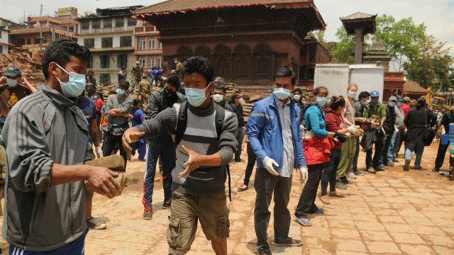 earth quake relief