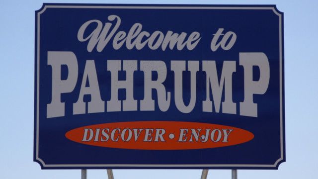 A welcome sign