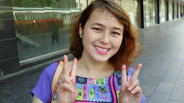 Fatuma Halnur mmoja ya raia wa China anayezungumza kiswahili