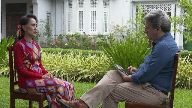 Daw Aung San Suu Kyi and Keane