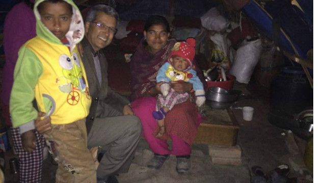 भूकम्पपीडितसंगको कुराकानी