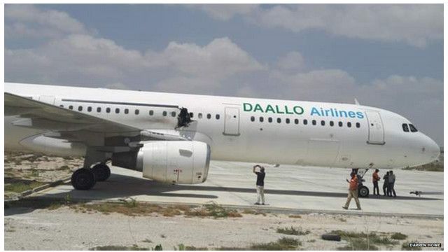 Wani mutum guda ya mutu a jirgin na Somalia