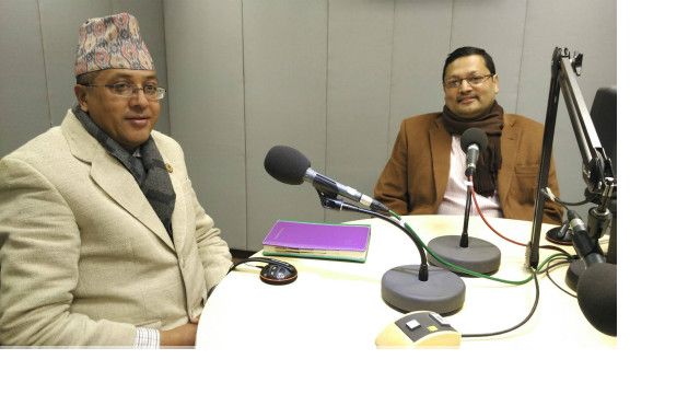 राजन भट्टराई र निश्चलनाथ पाण्डे