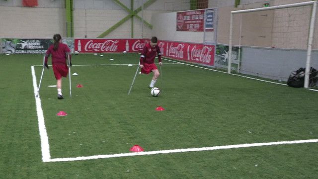 amputee footballer
